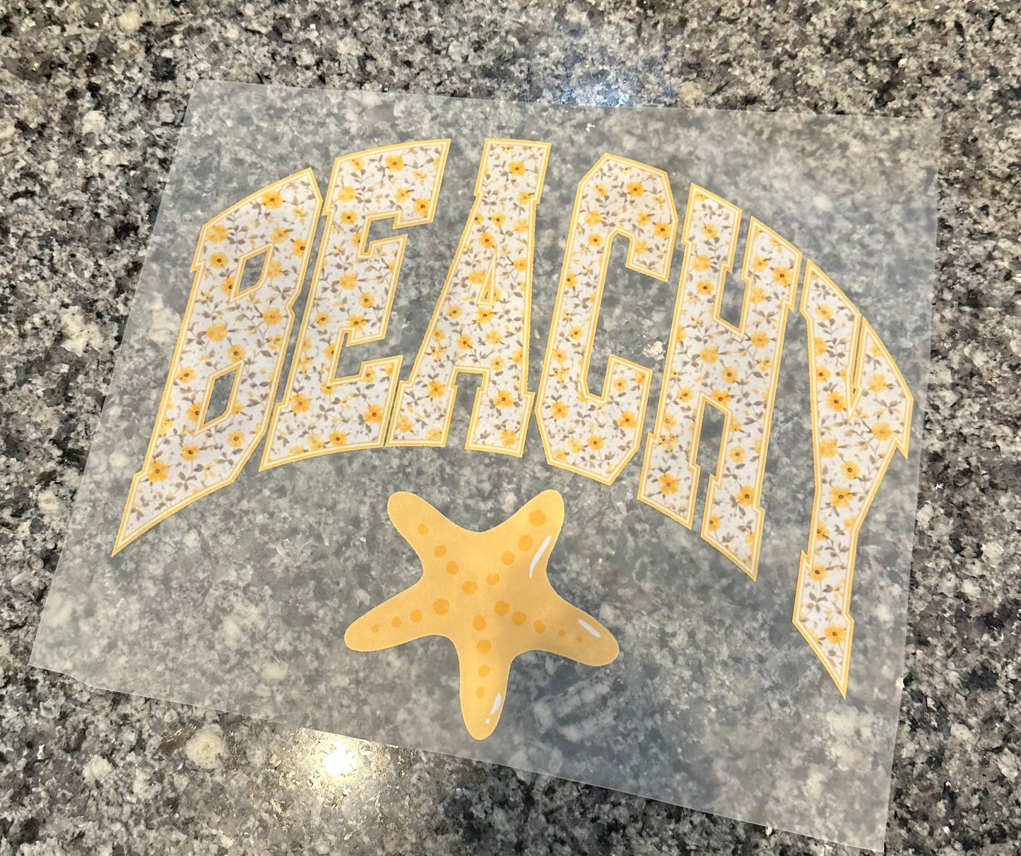 Yellow Beachy