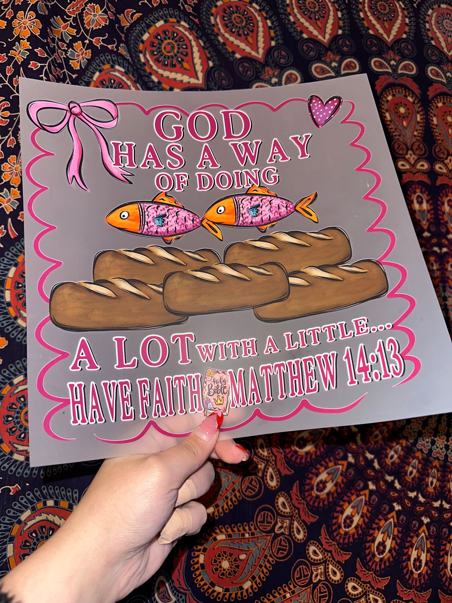 God Has A Way Of Doing A Lot With A Little…
