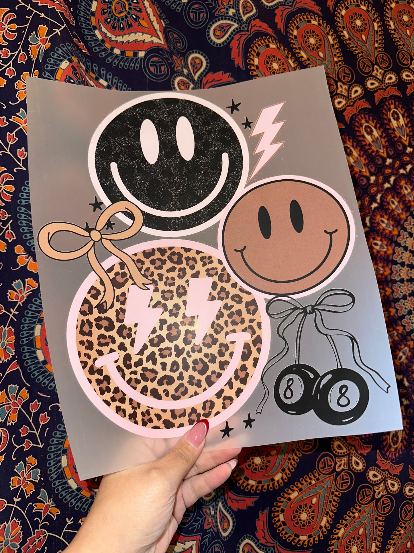 Light Pink Leopard Neutral Smilies