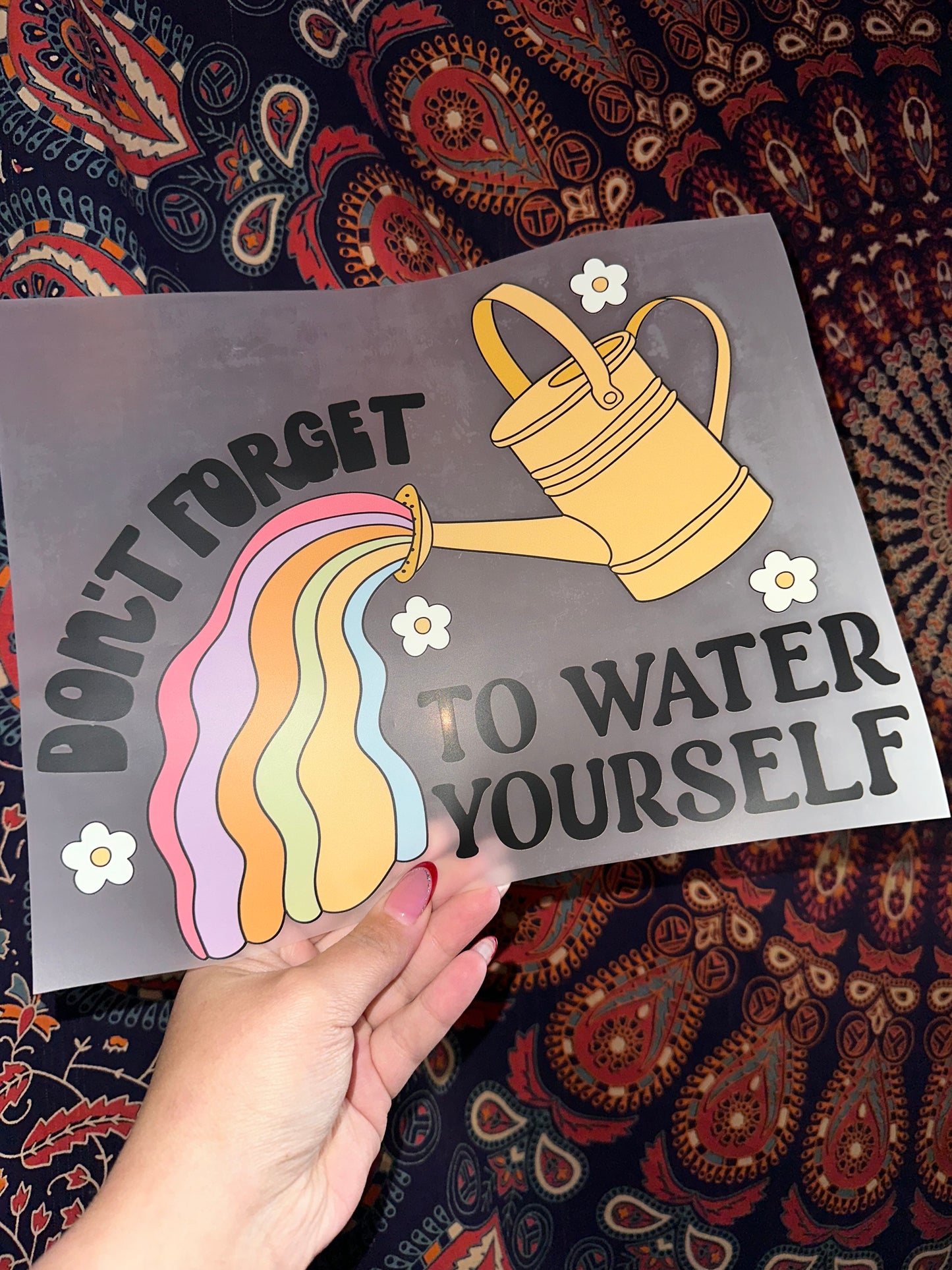 Don't Forget To Water Yourself