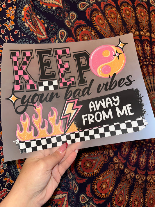 Keep Your Bad Vibes- H