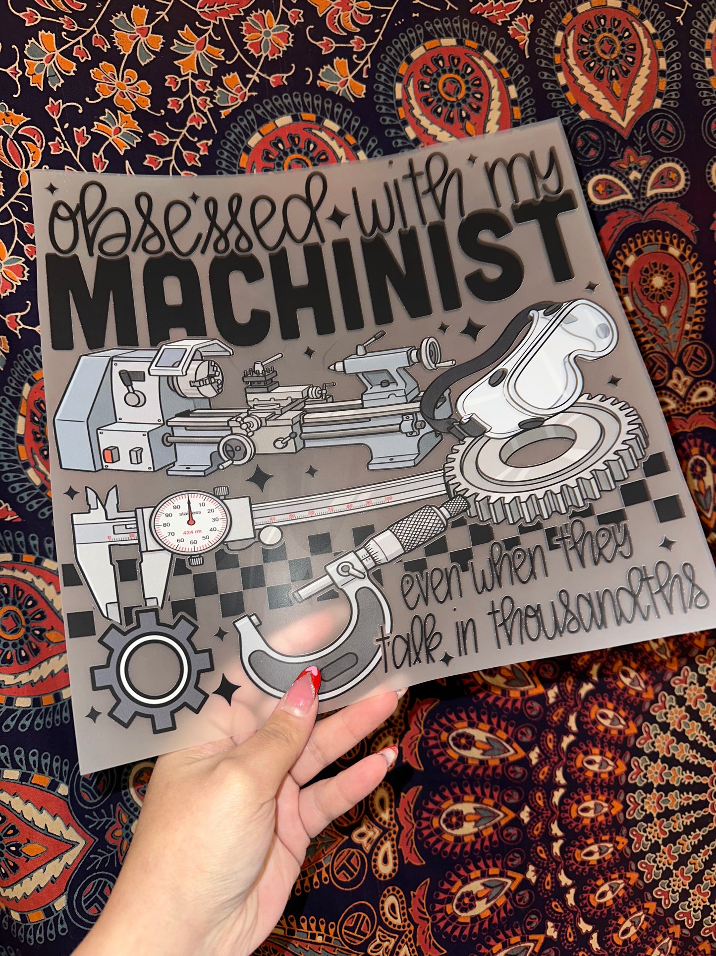 Obsessed With My Machinist- C