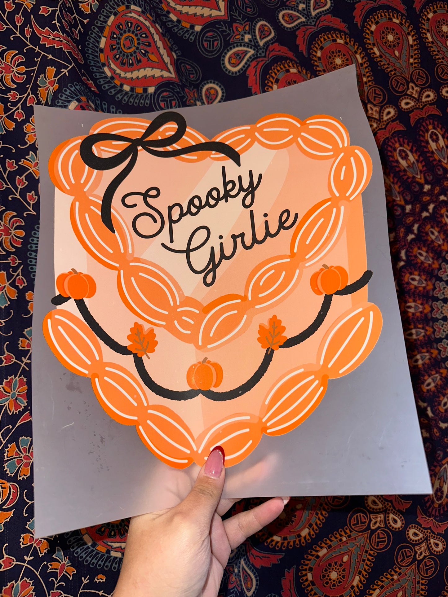 Spooky Girly Cake