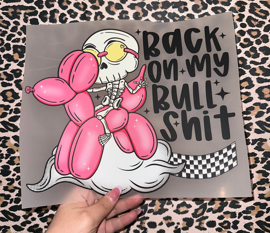 Back On My Bullshit - G