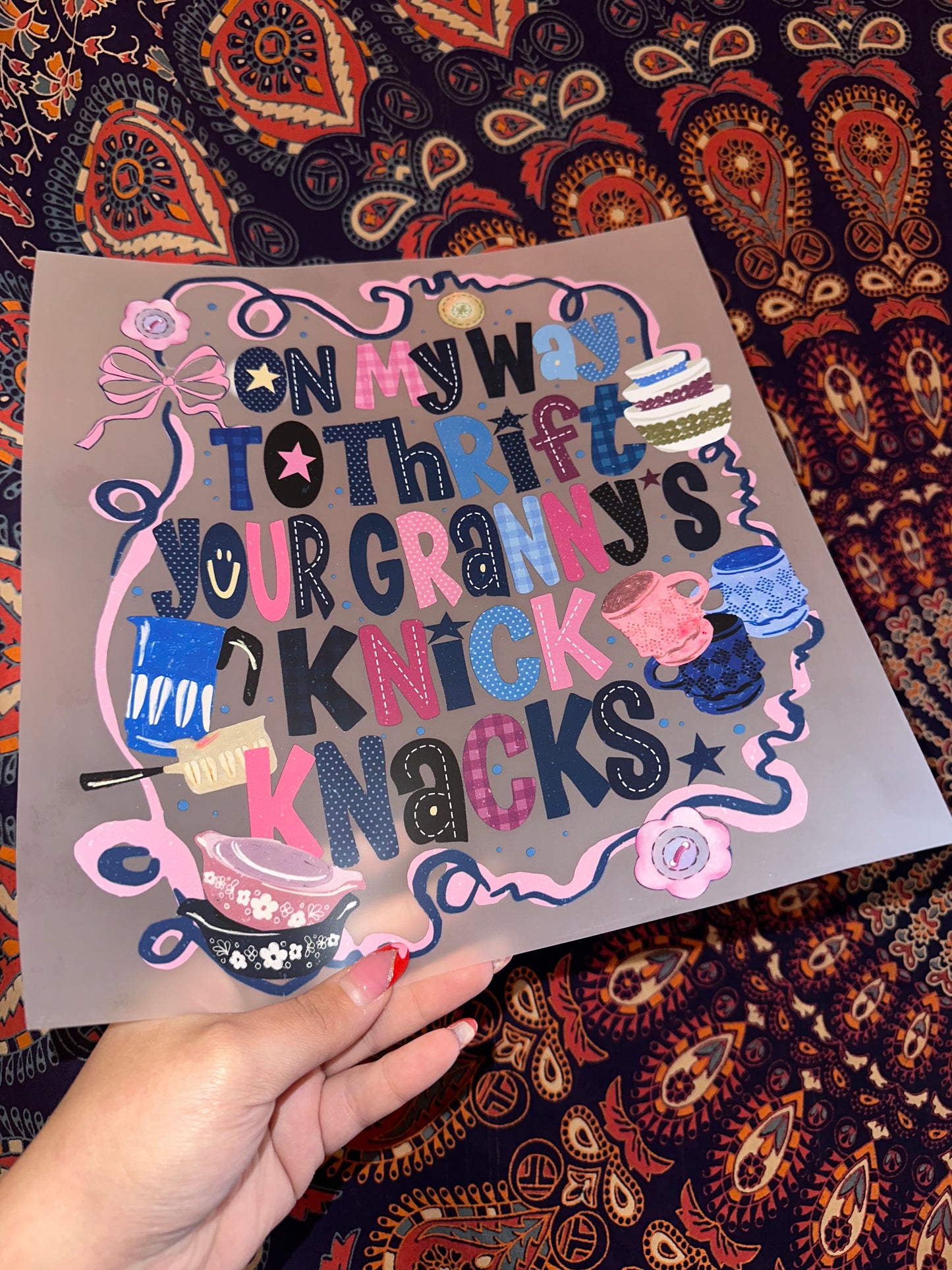 On My Way To Thrift Your Granny’s Knick Knacks- A33