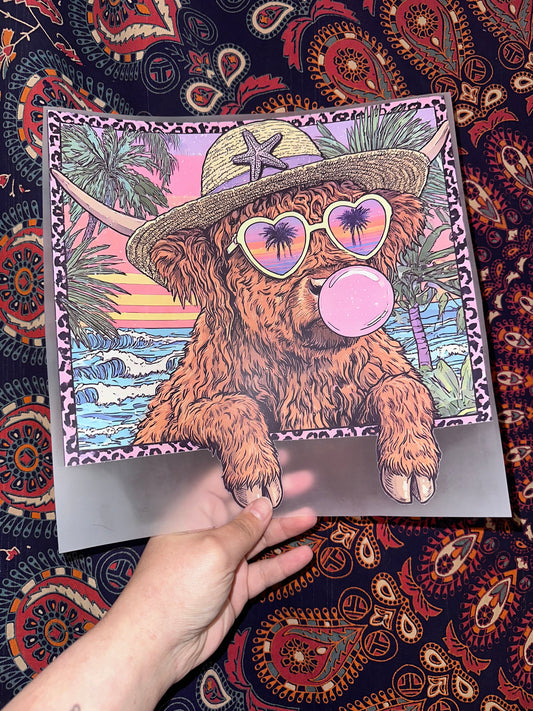 Cow w/ Bubblegum- E33
