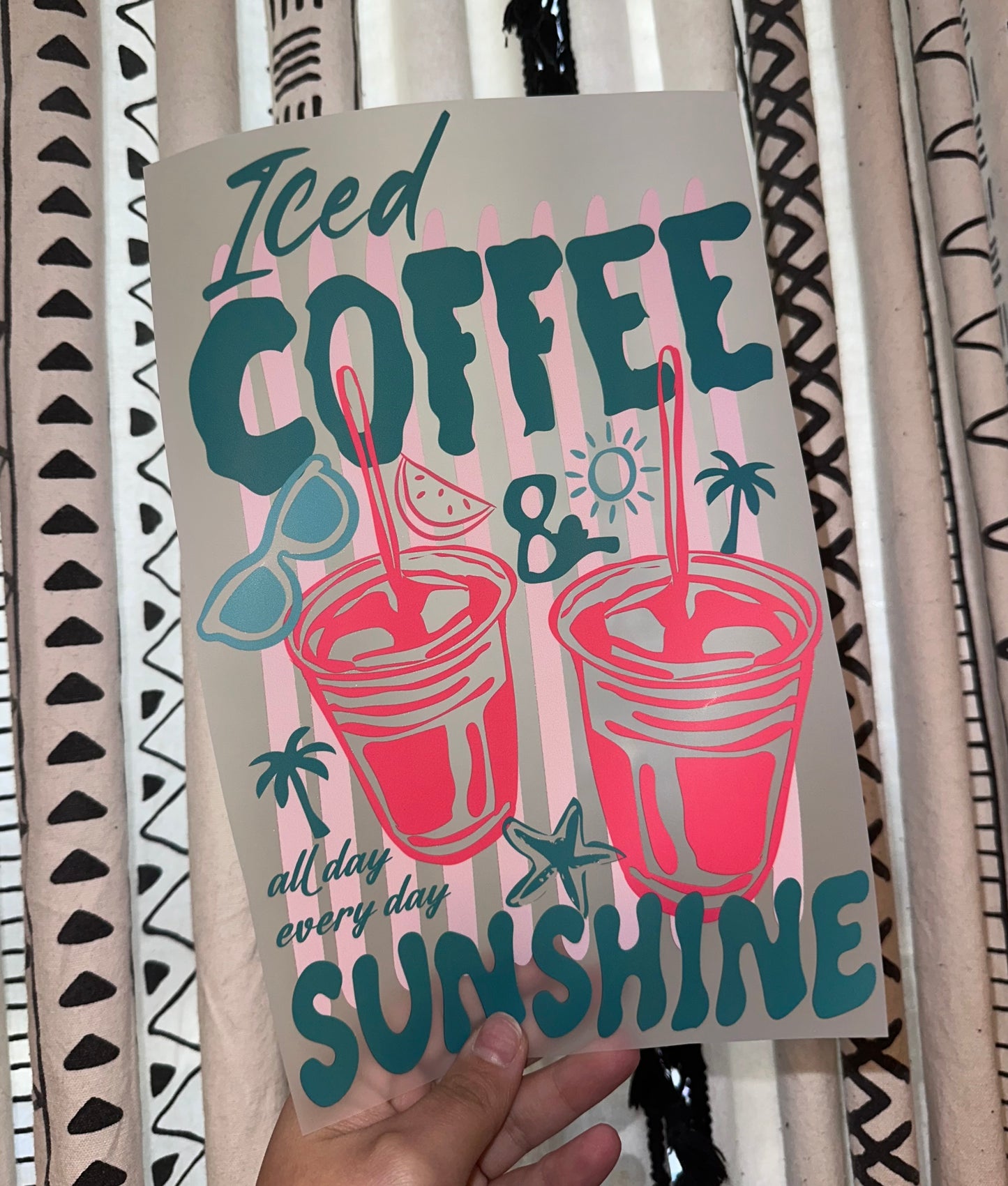 Iced Coffee & Sunshine- D1