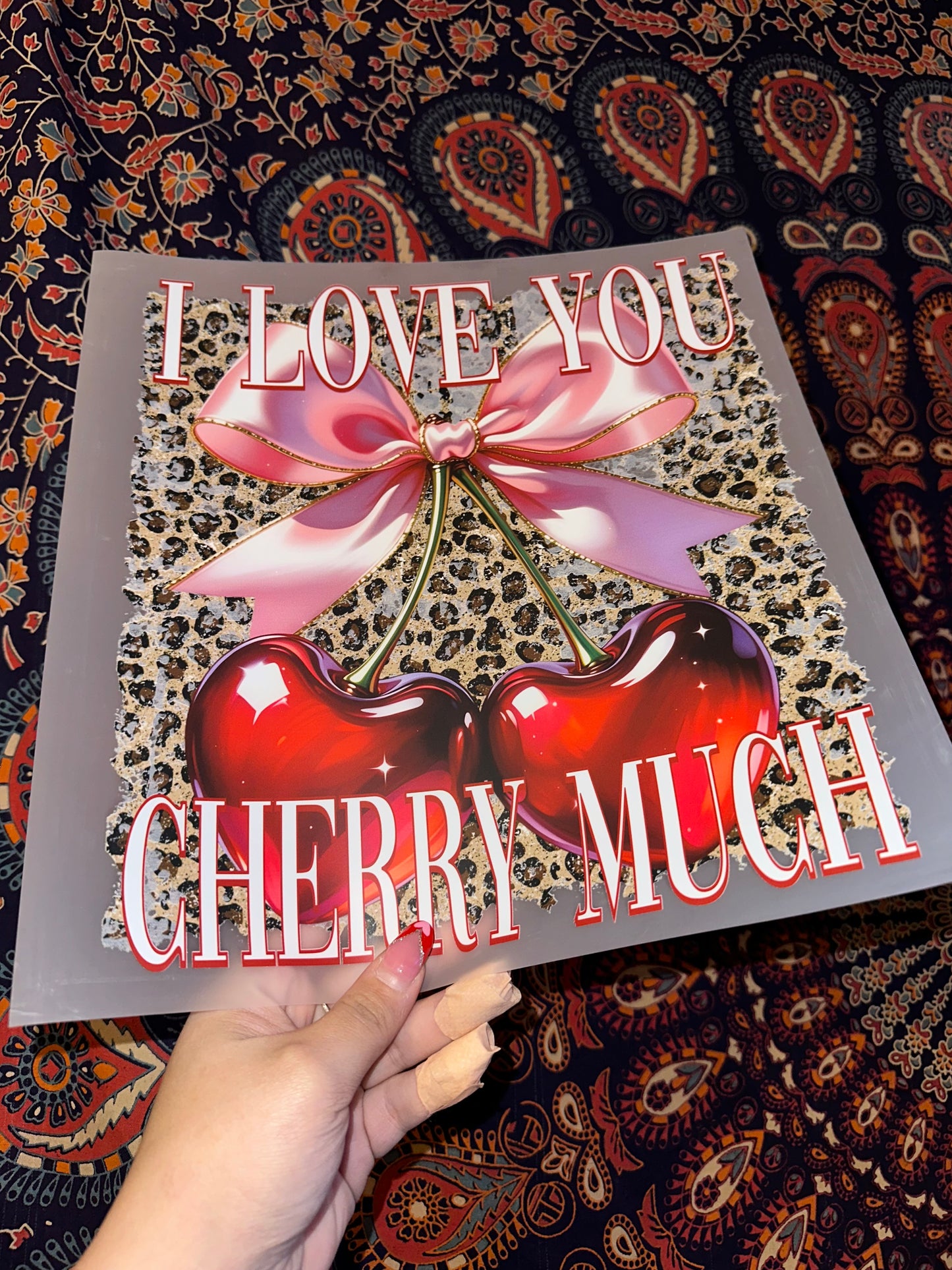I Love You Cherry Much- A