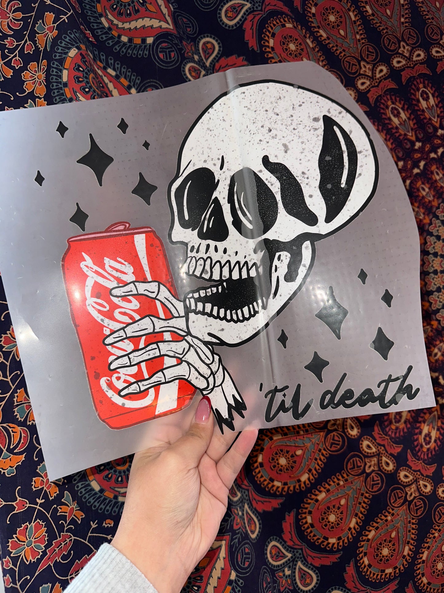 Coca Cola Skull- A66