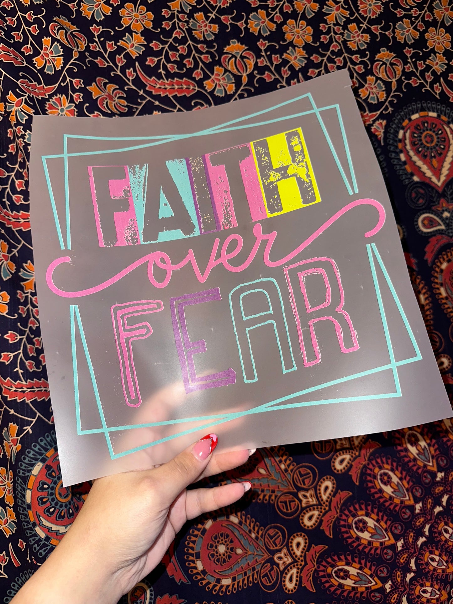 Faith Over Fear- C