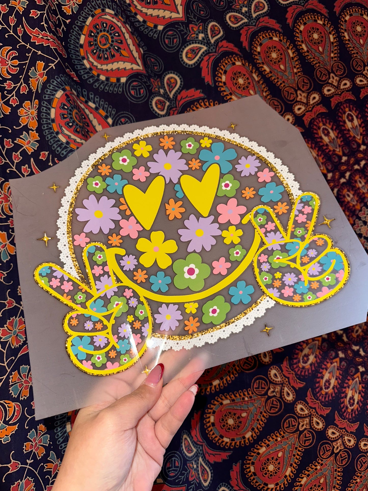 Peace Sign Smiley