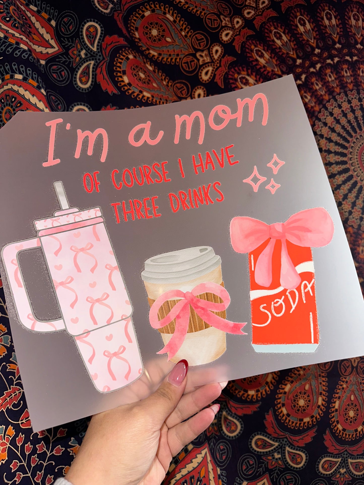 I’m a Mom with Drinks