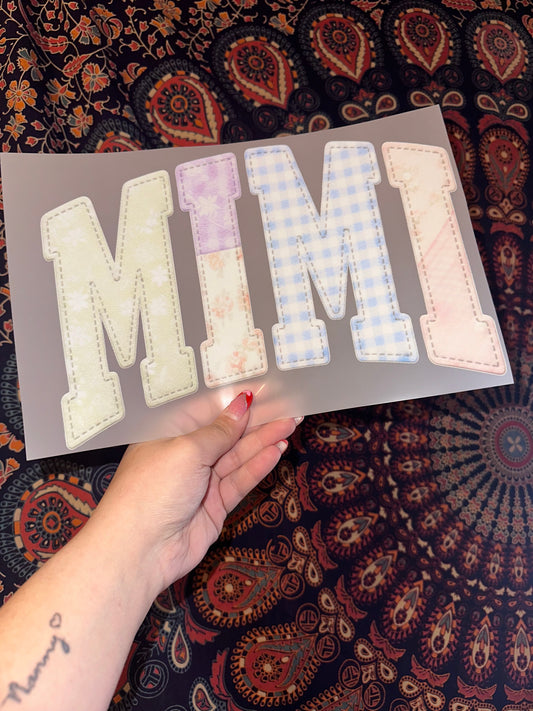 Mimi Patchwork- A94