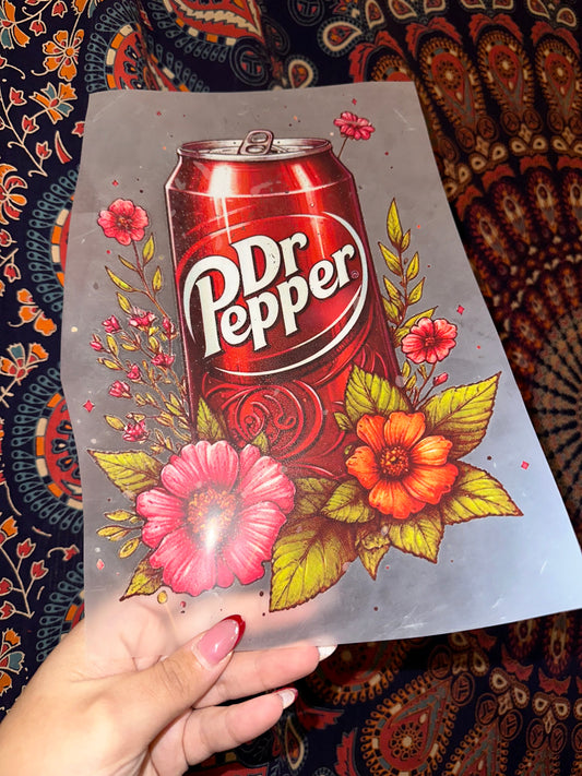 Floral Dr. Pepper- H