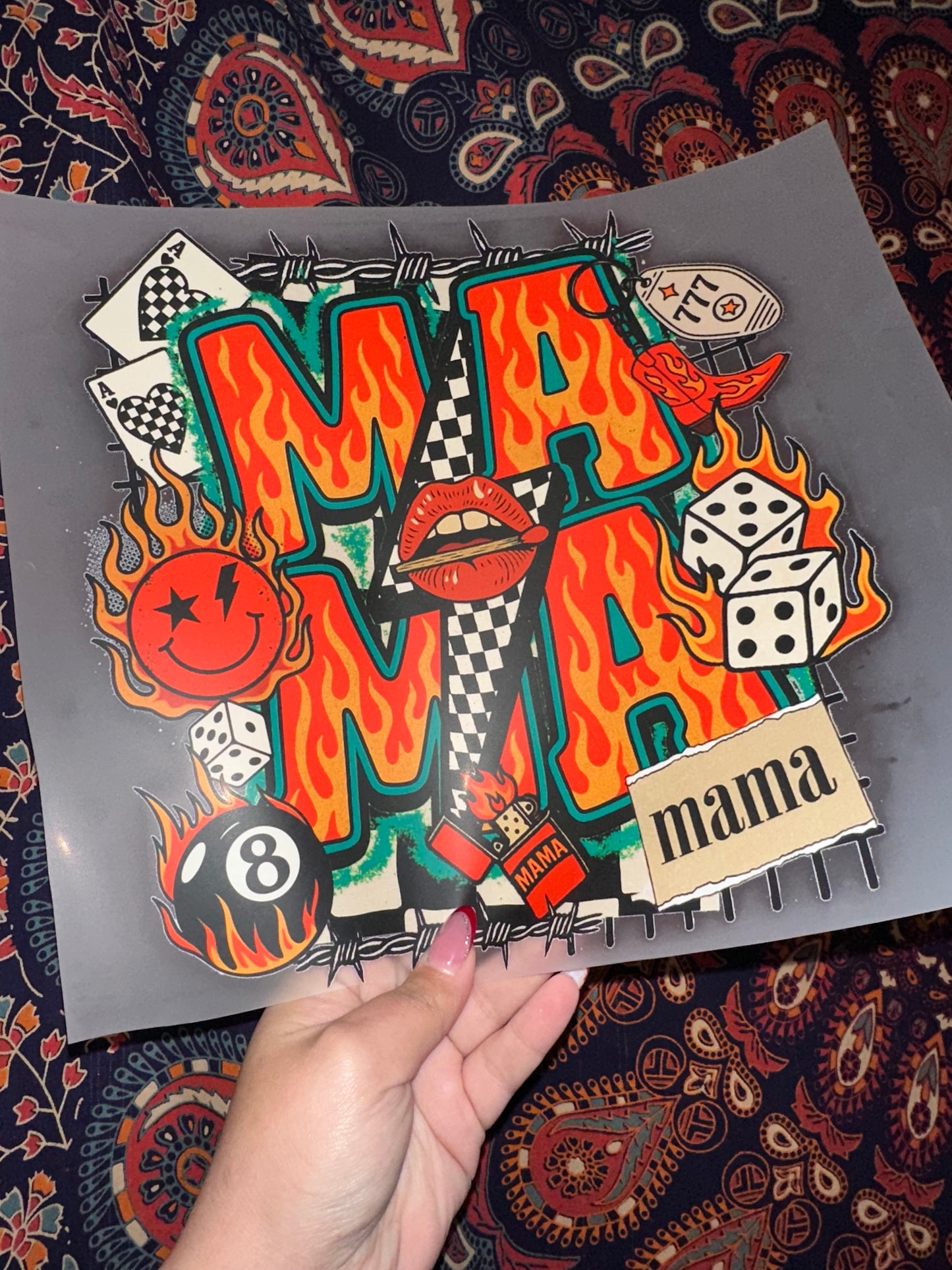 Western Mama 8 Ball