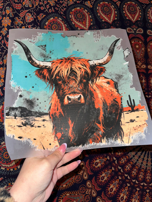 Western Highland Cow -B