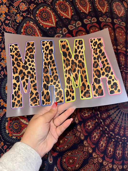 Mama Neon Leopard