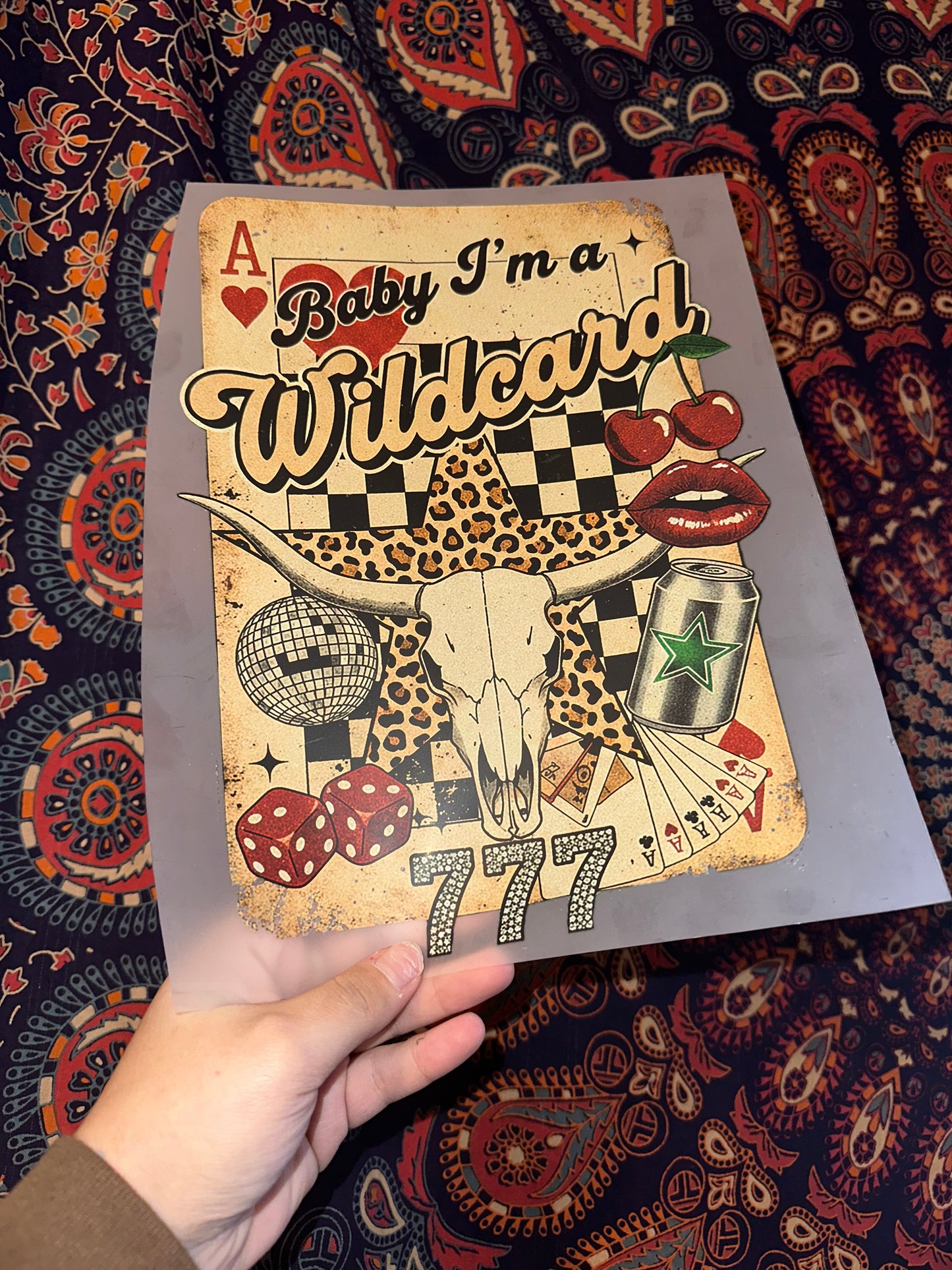 Baby I’m A Wildcard 777- B32