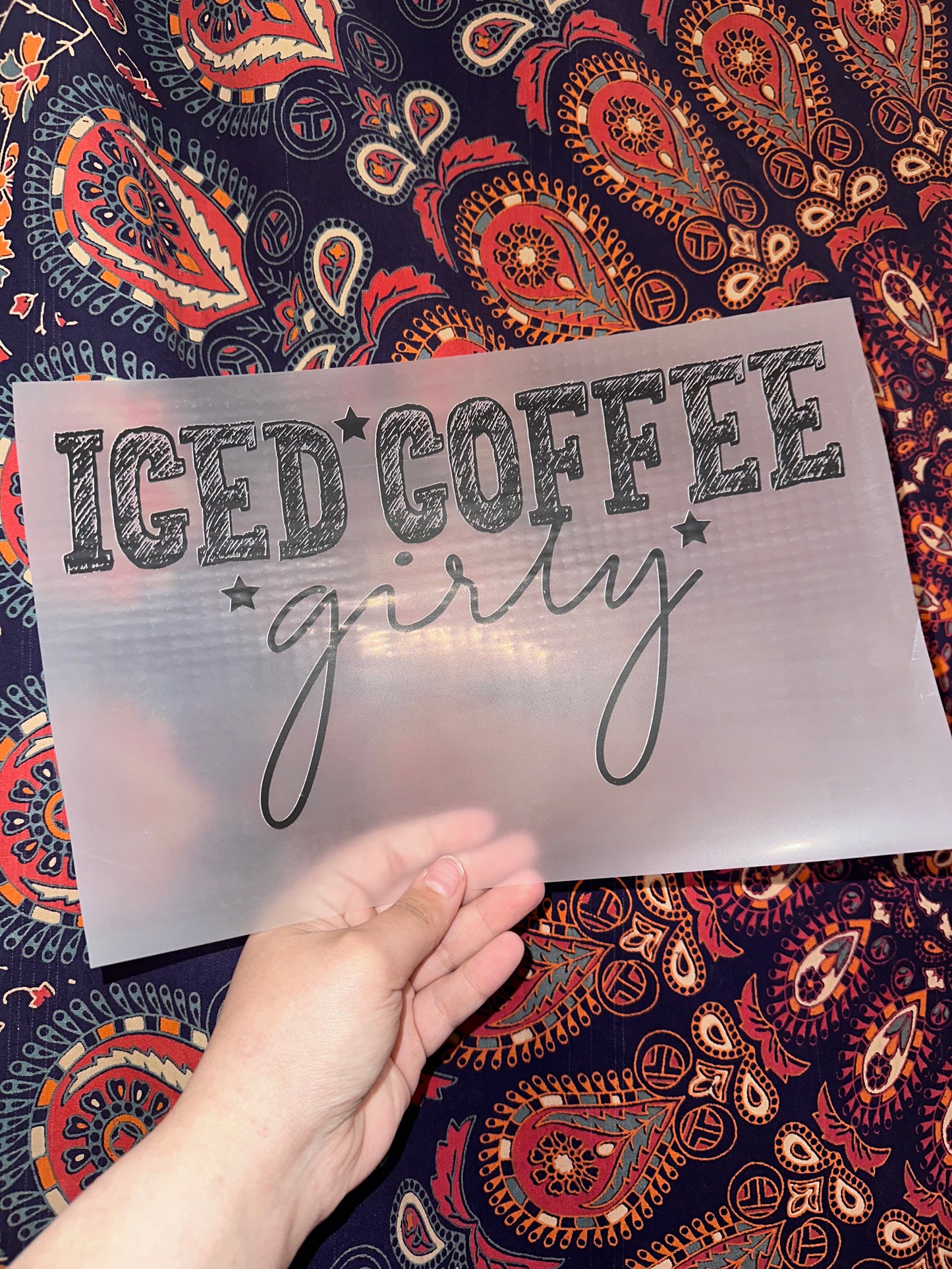 Iced Coffee Girly- F2