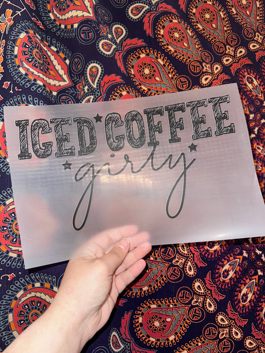 Iced Coffee Girly- F2
