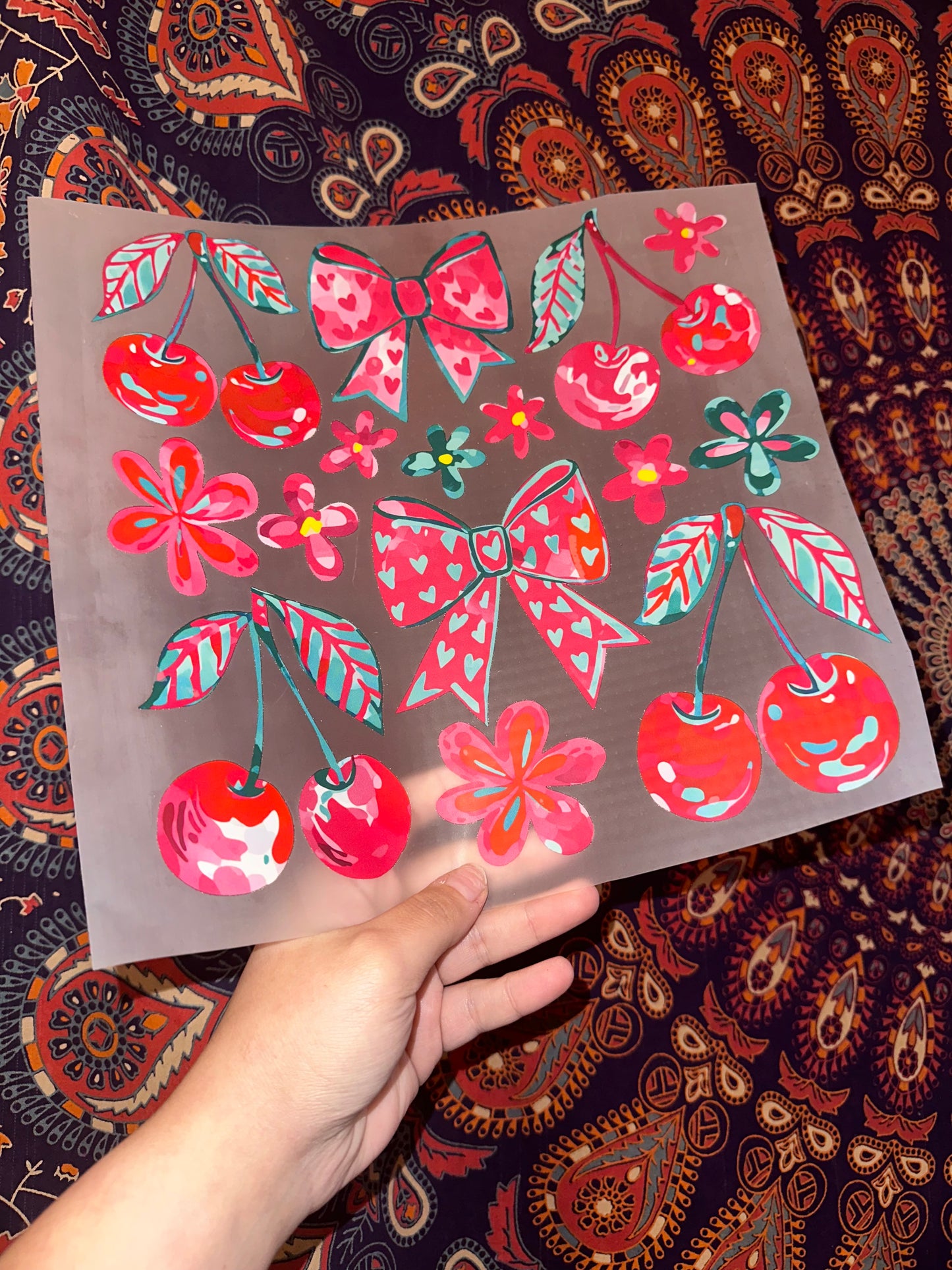 Cherries & Bows -G