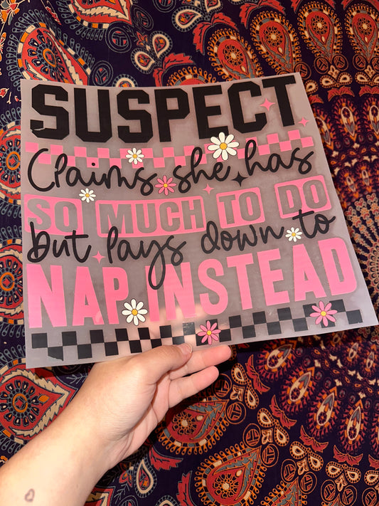 Suspect Claims She Has So Much To Do But Lays Down To Nap Instead -B106