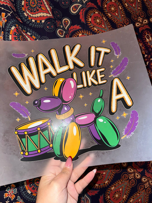 Walk Like A Balloon Dog