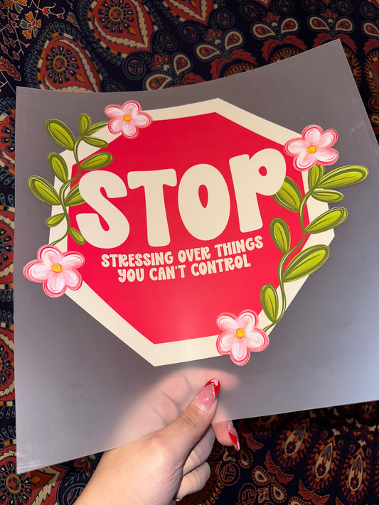 Stop Stressing Over Things You Can’t Control- A56