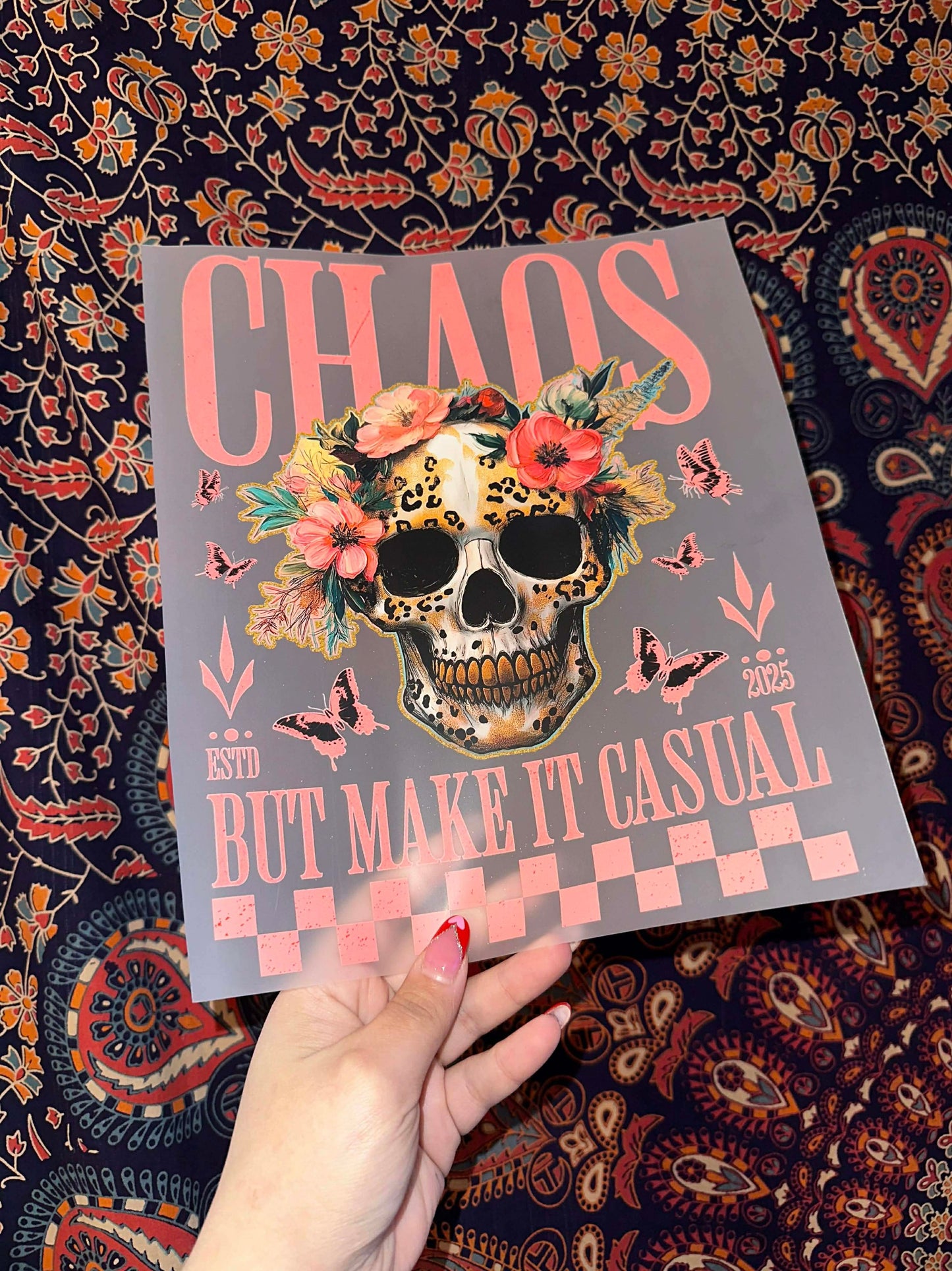 Chaos But Make It Casual- E