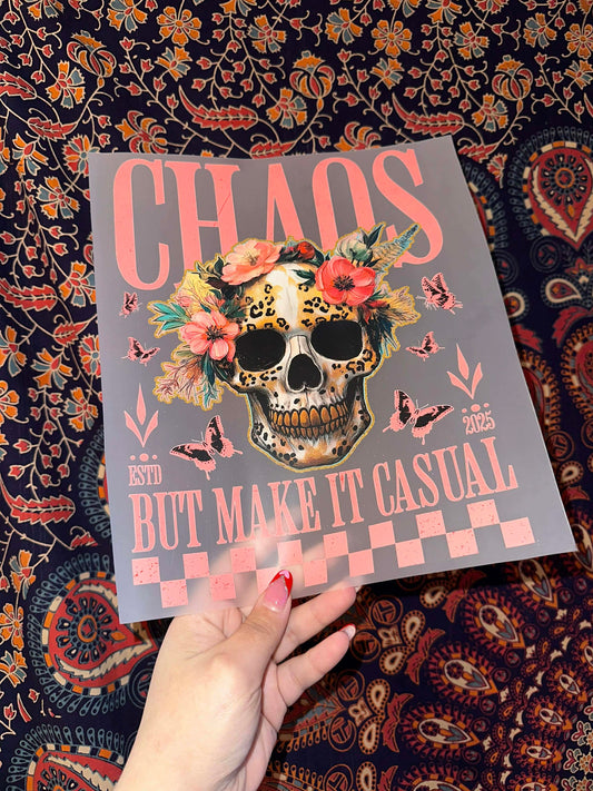 Chaos But Make It Casual- E