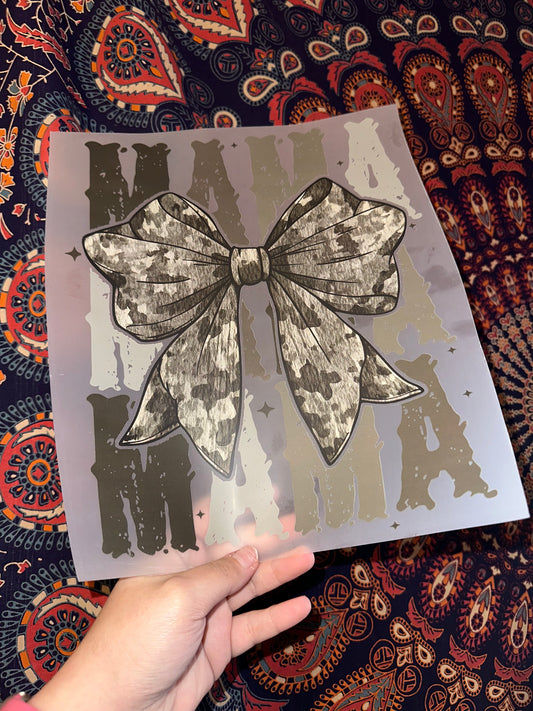 Mama Army Camo- F