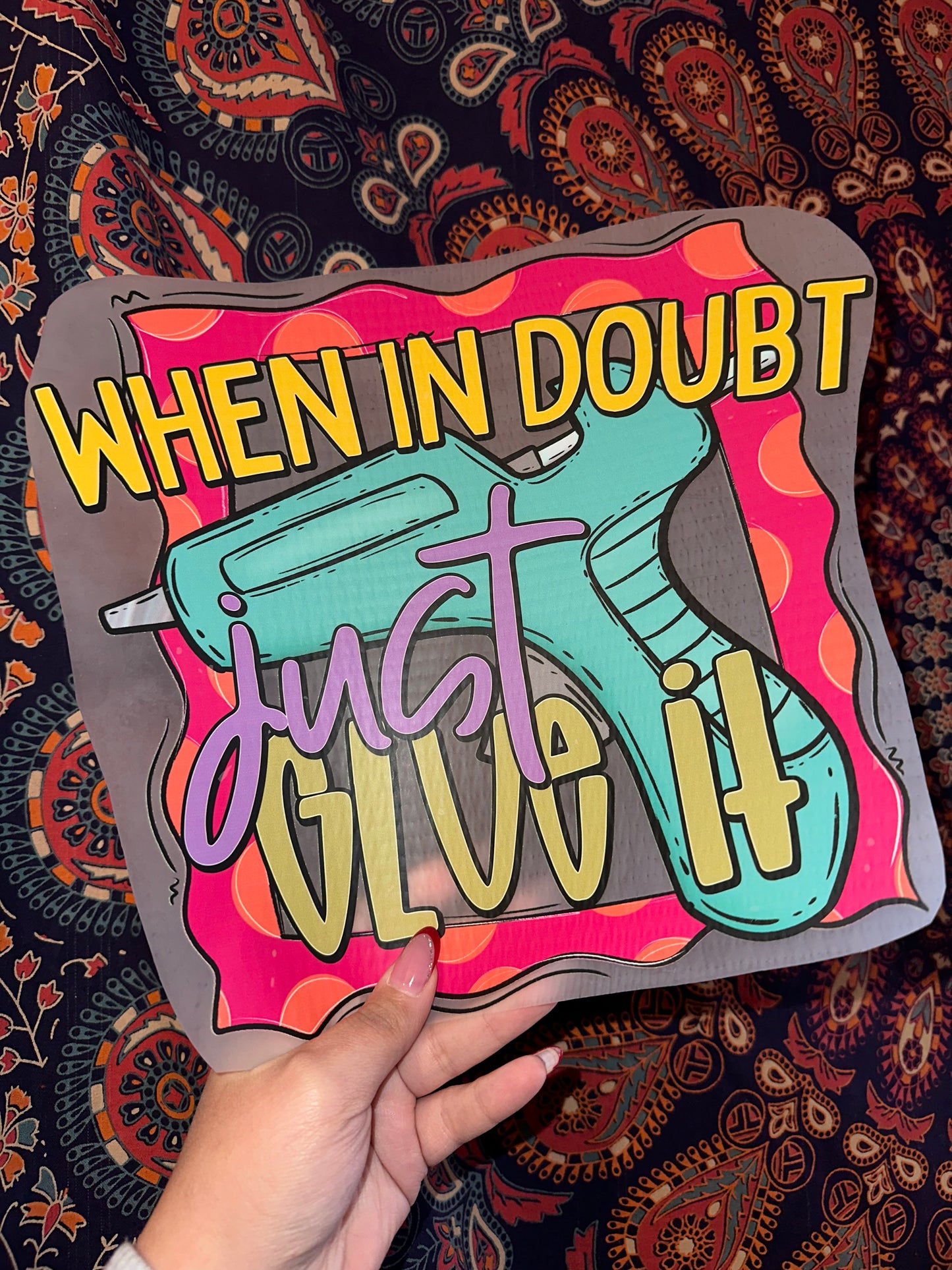 When in Doubt Just Glue It