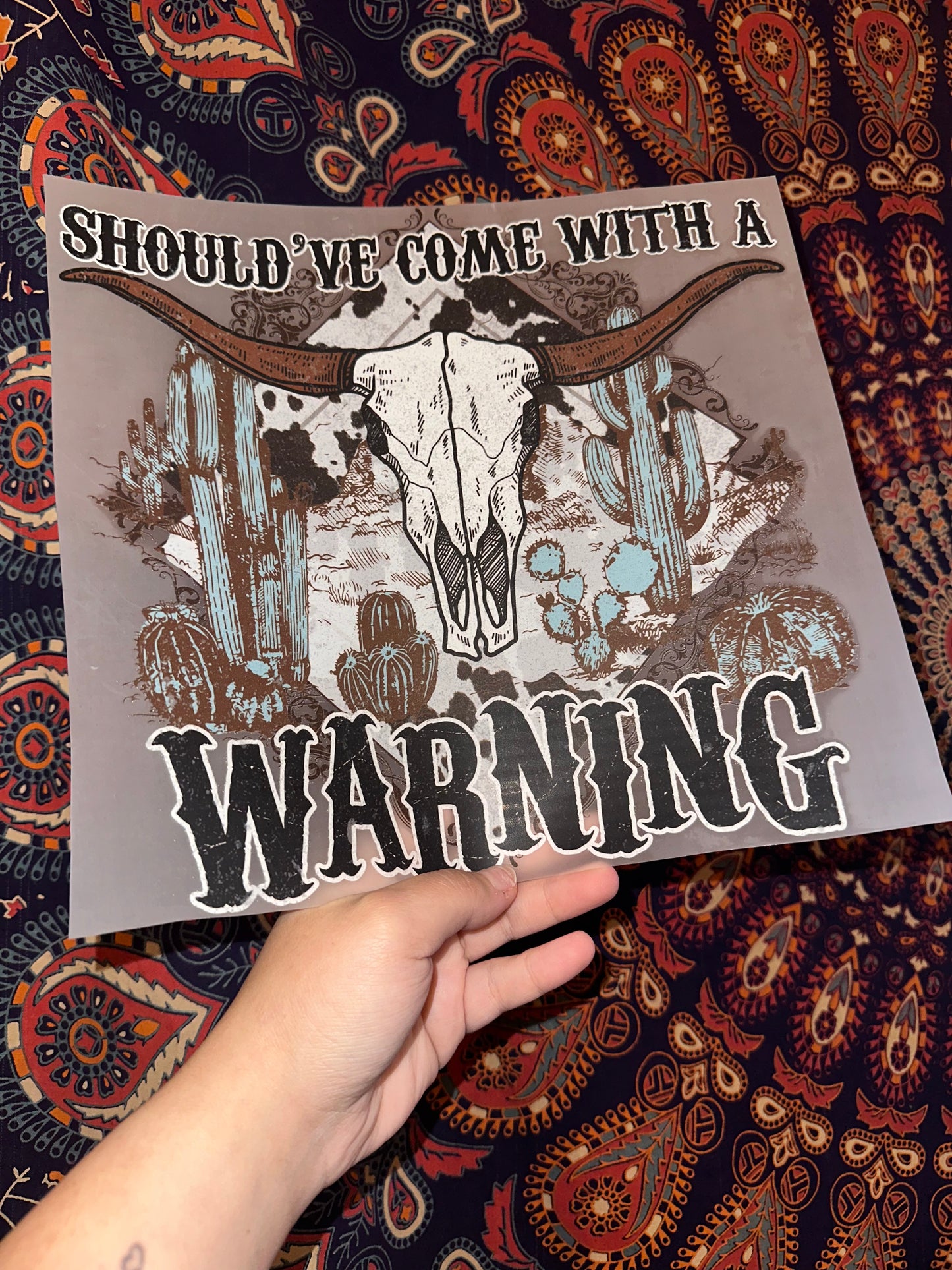 Should’ve Come With A Warning -B105
