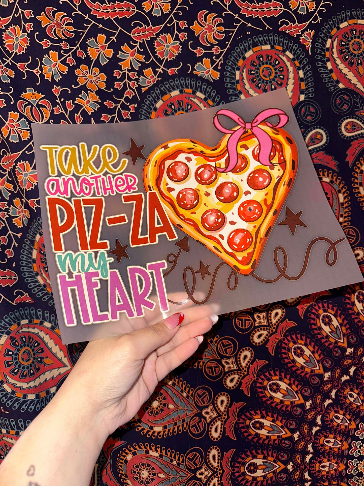 Take Another Pizza My Heart- D