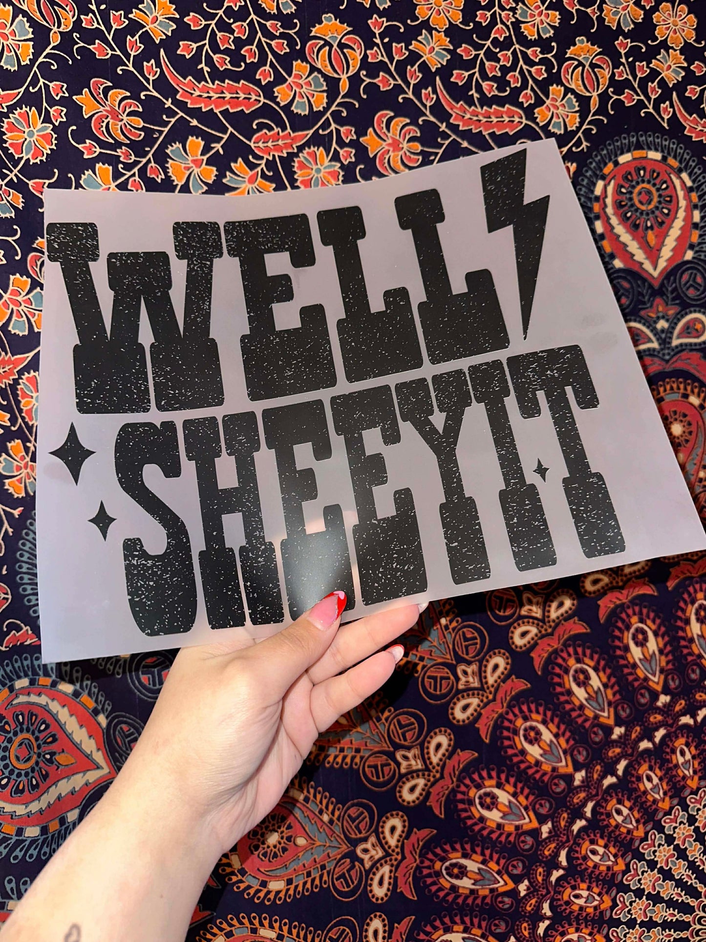 Well Sheeyit- F