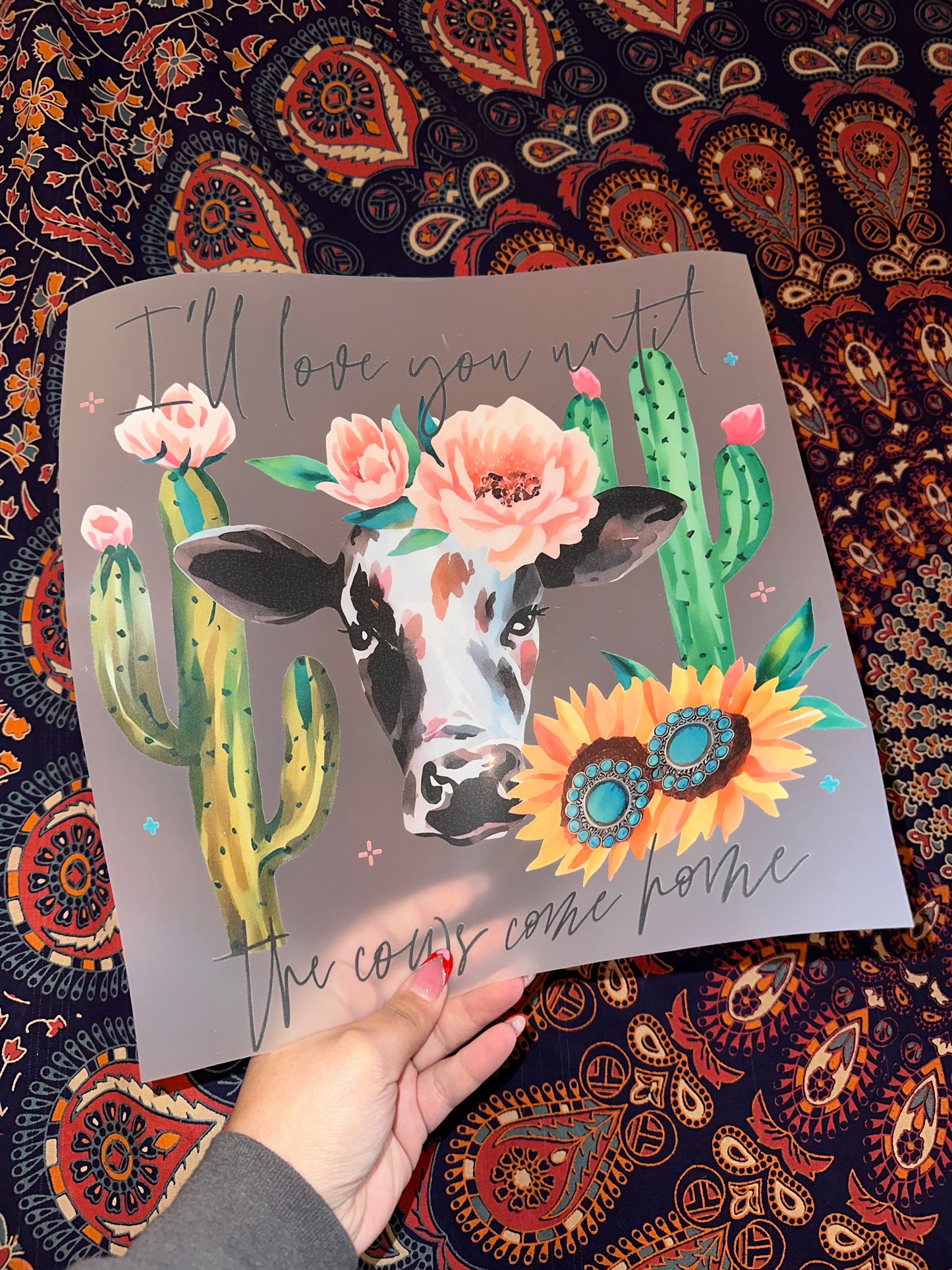 I’ll Love You Until The Cows Come Home- B89