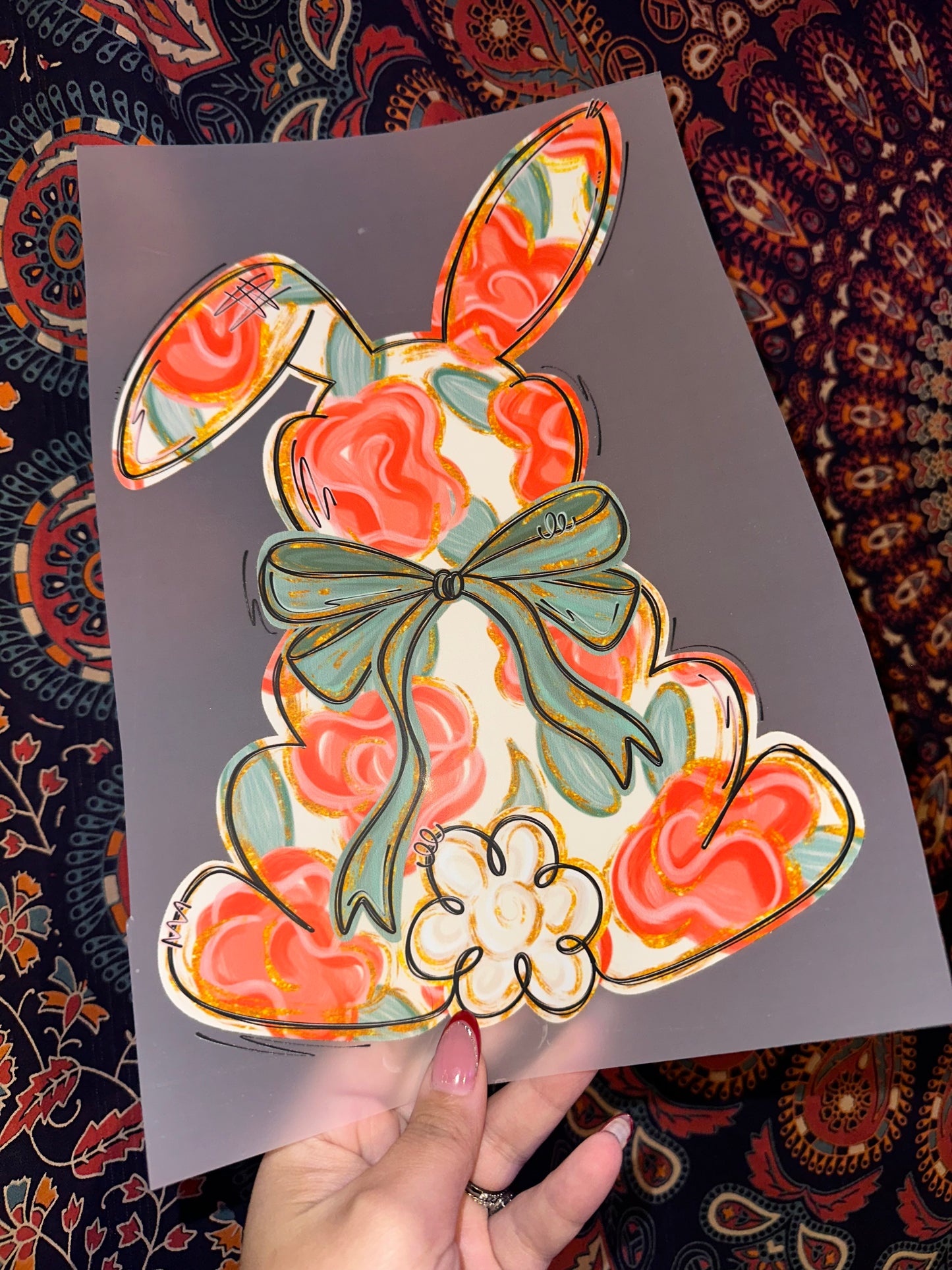 Floral Bunny