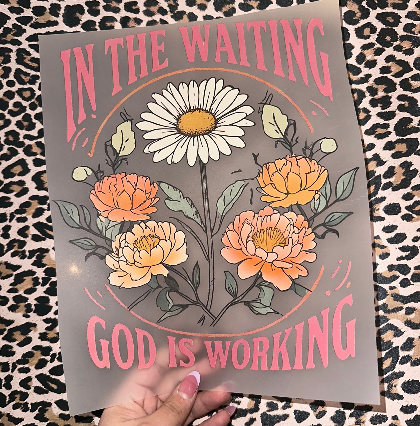 In The Waiting God Is Working - G