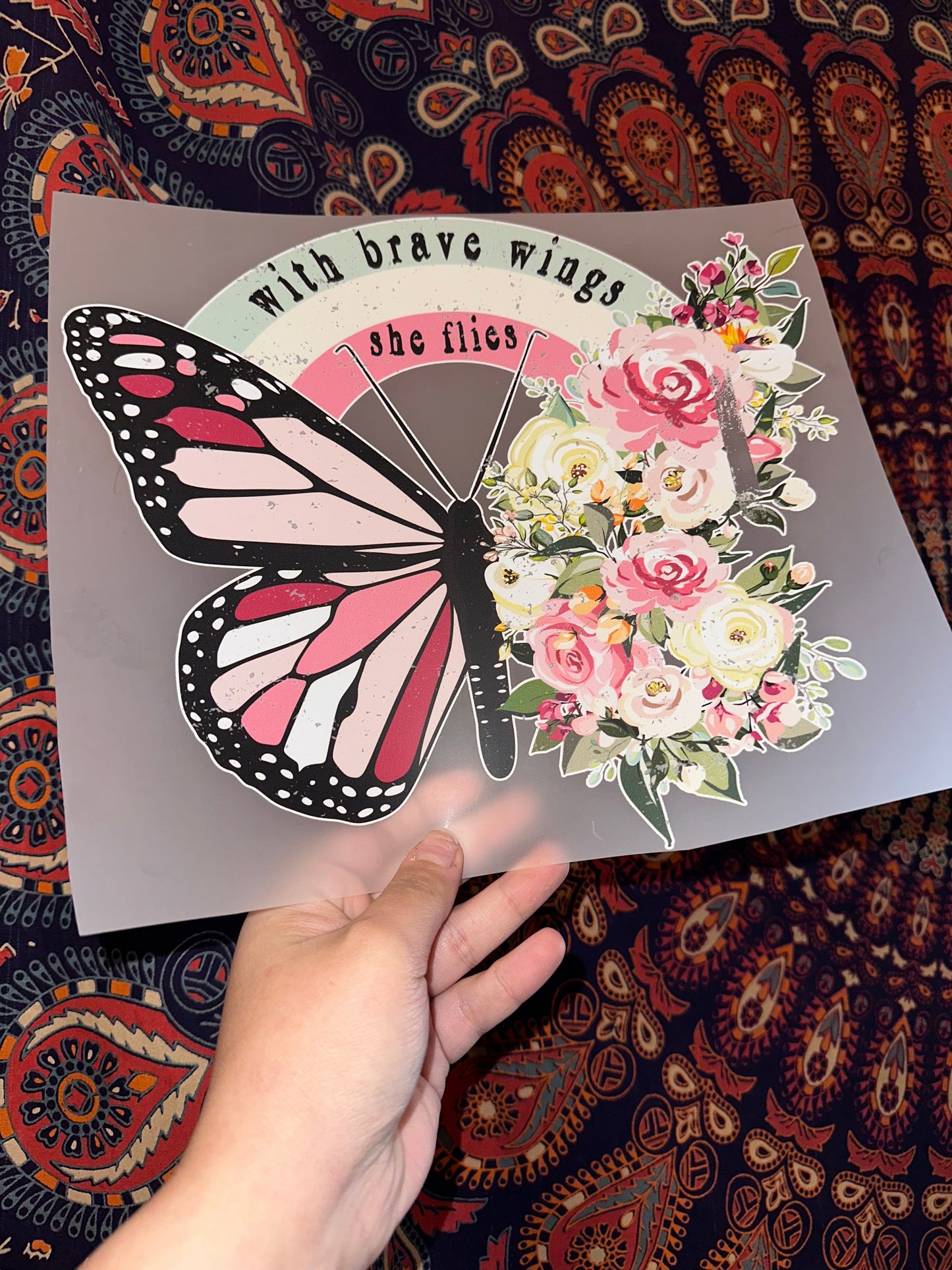 With Brave Wings She Flies -G