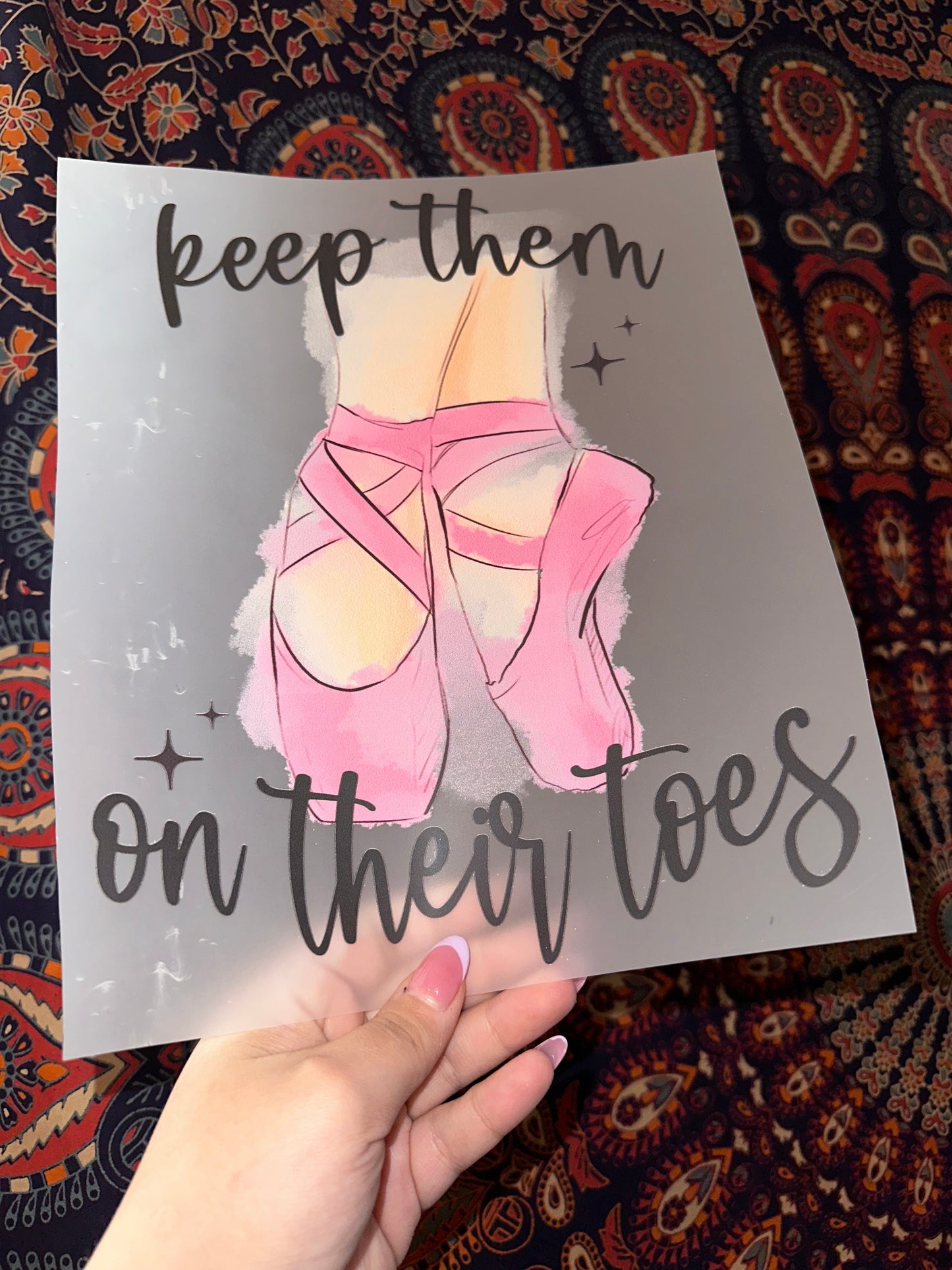 Keep Them On Their Toes- C