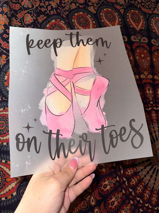 Keep Them On Their Toes- C