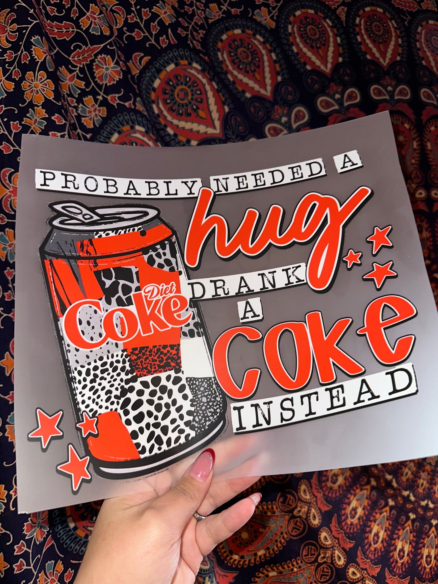 Probably Needed a Hug, Drank a DD Instead