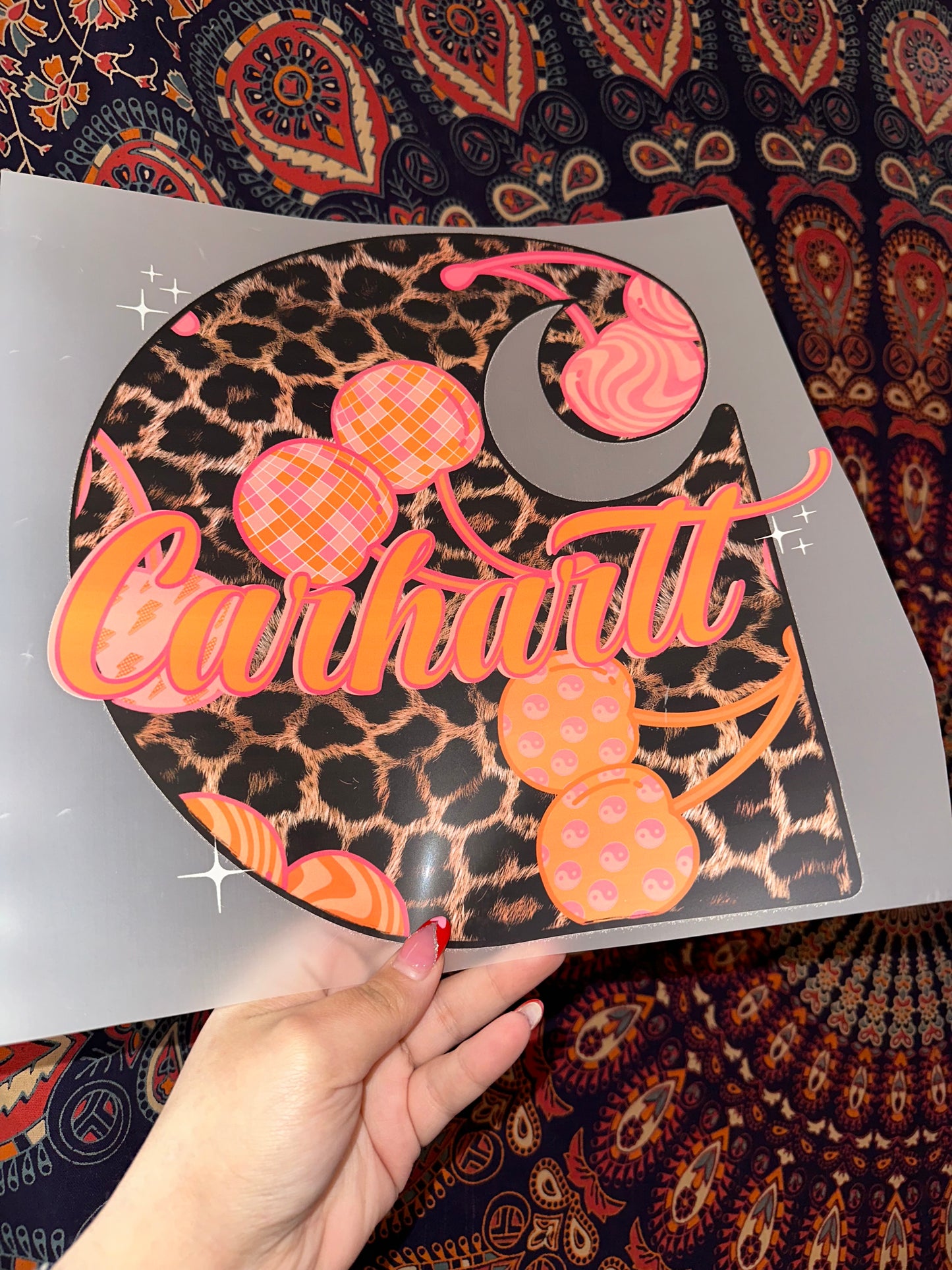 Carhartt Leopard Cherry- C