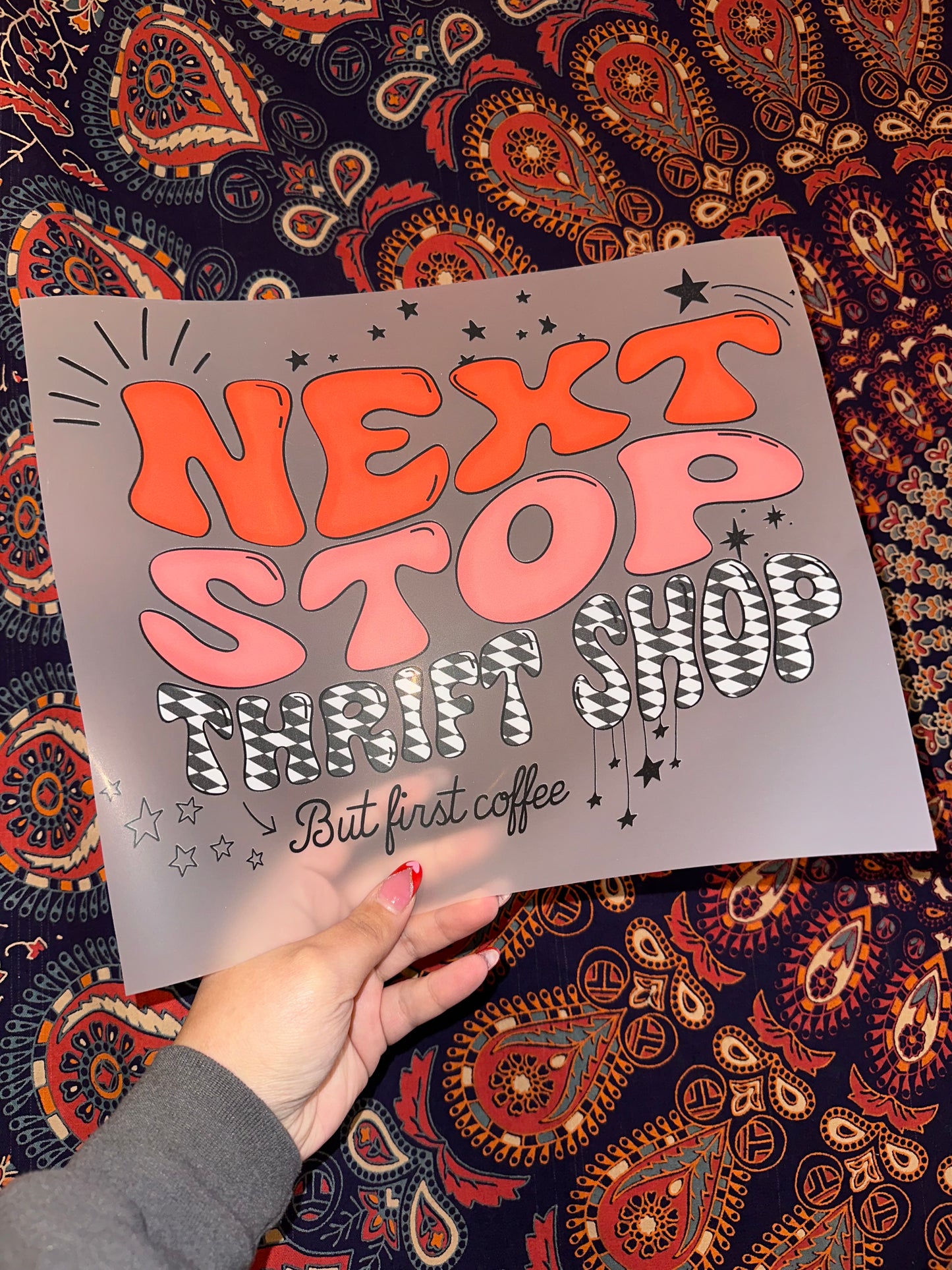 Next Stop Thrift Shop- B86