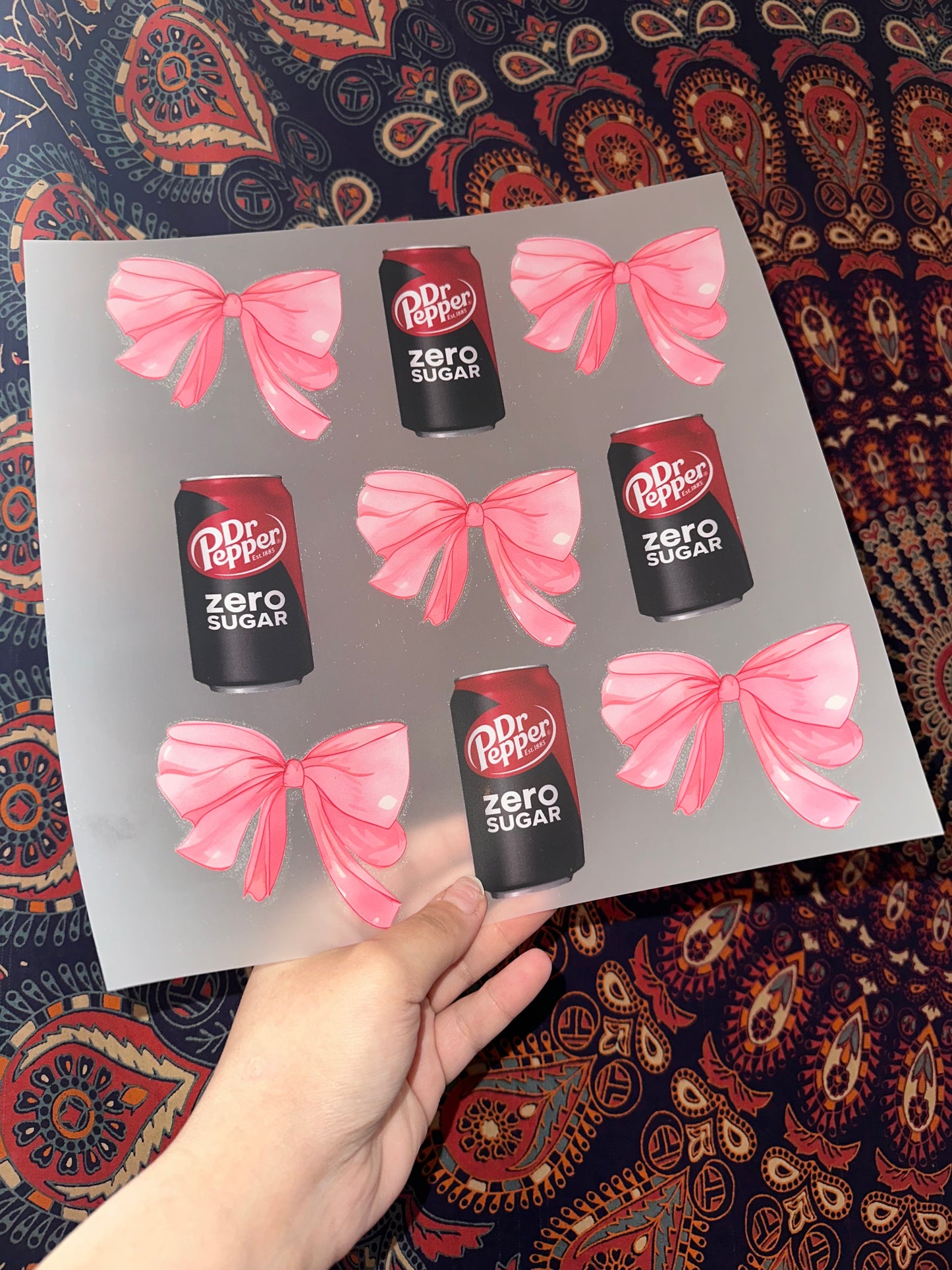 Dr. Pepper & Bows -H
