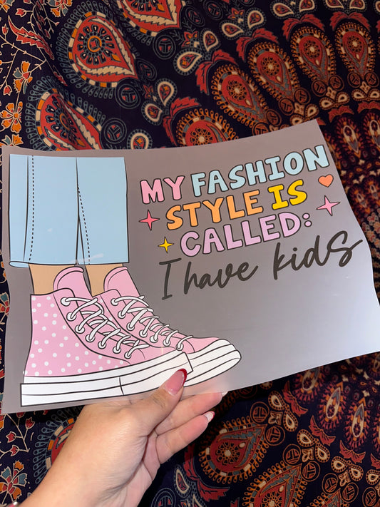 My Fashion Style Is Called- E