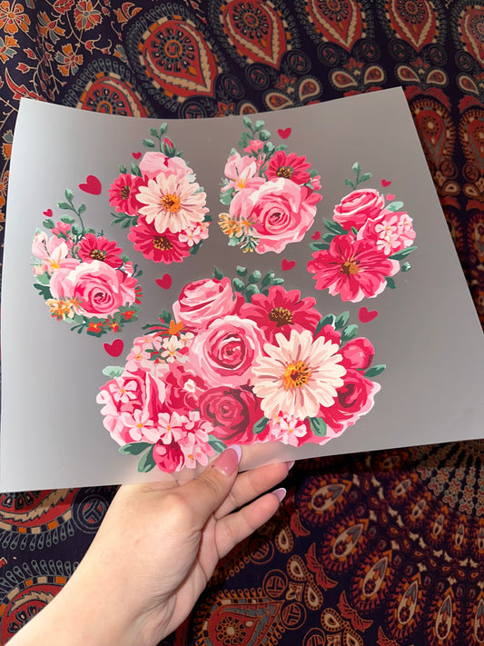 Floral Paw -C