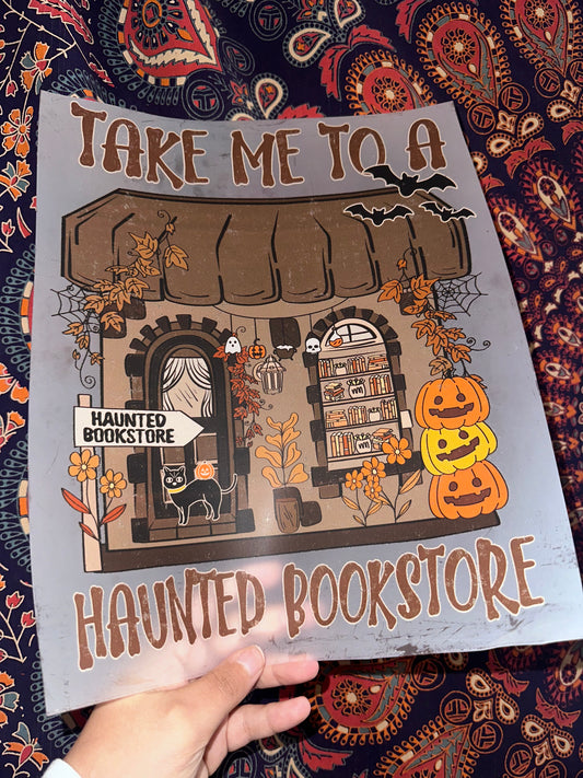Take Me To A Haunted Bookstore- F110