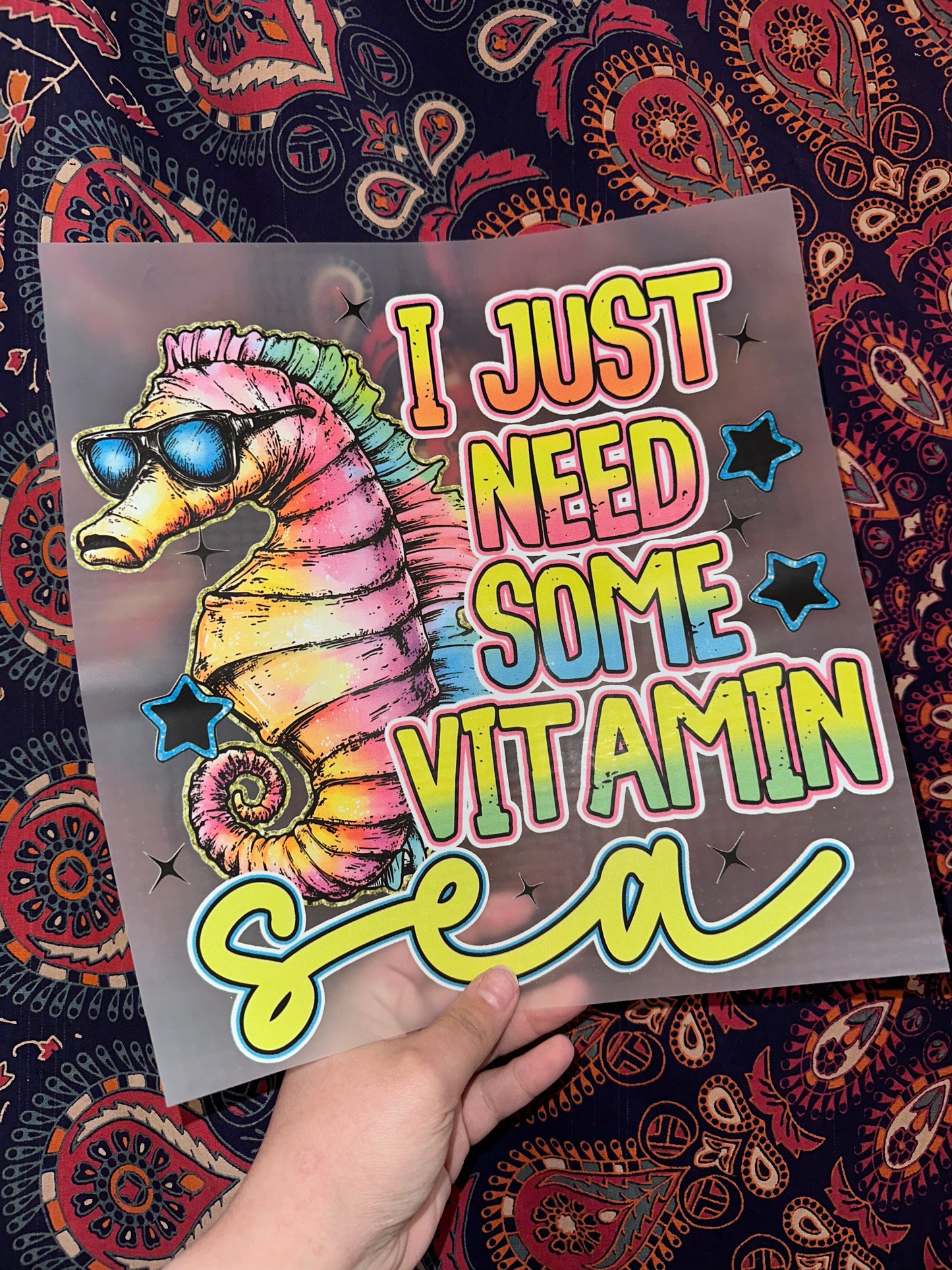 I Just Need Some Vitamin Sea- E29