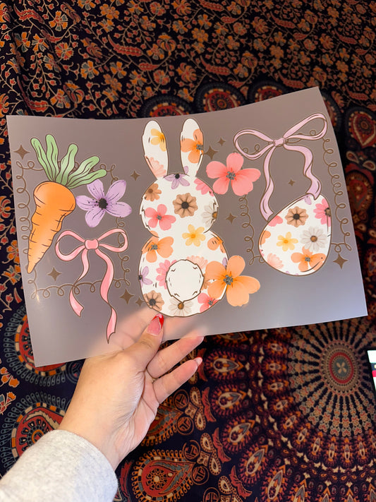 Floral Easter Bunny